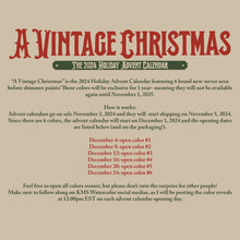 Load image into Gallery viewer, A Vintage Christmas | 2024 Holiday Advent Calendar